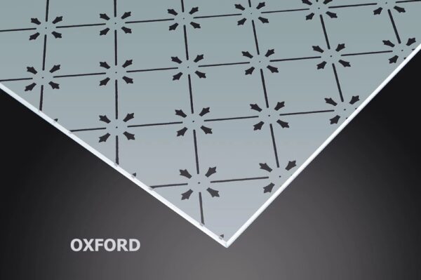 Matované sklo Oxford